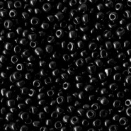 Glasperlen rocailles 11/0 (2mm) Black